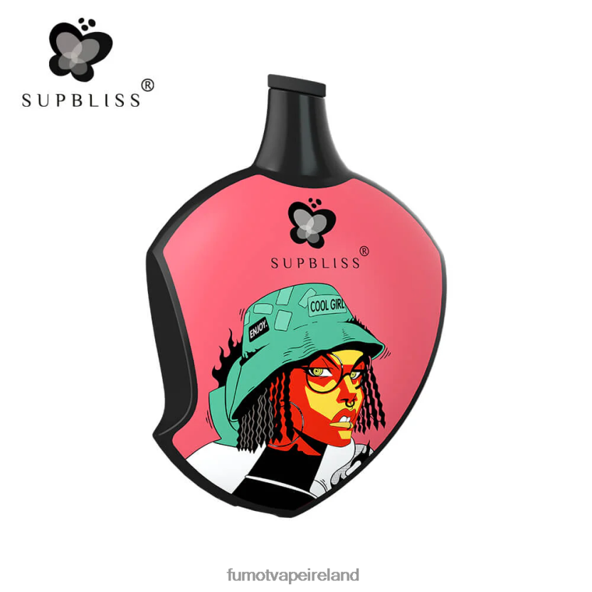 Fumot Supbliss SP6000 Disposable Vape Pod - 12ML (1 Piece) T6F626462 | Fumot Vape Ireland Strawberry Kiwi